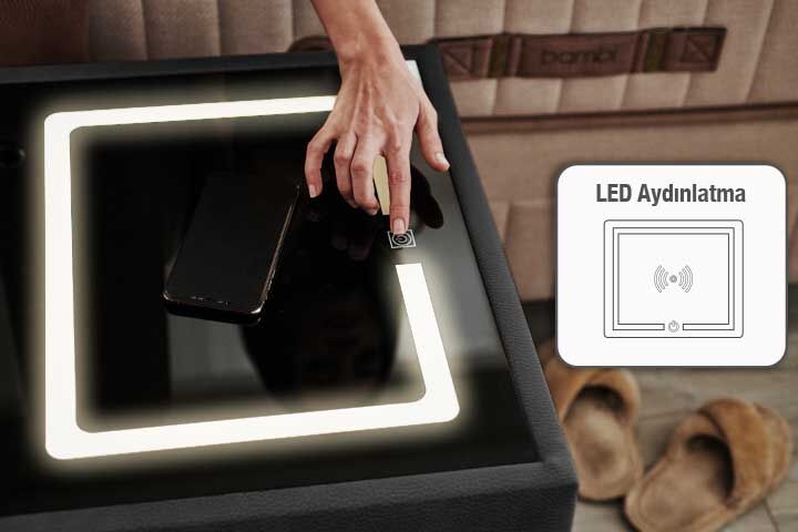 Climextra Smart Komodin - Bambi Yatak - Yatak Sanatı | Yatak Fiyatları