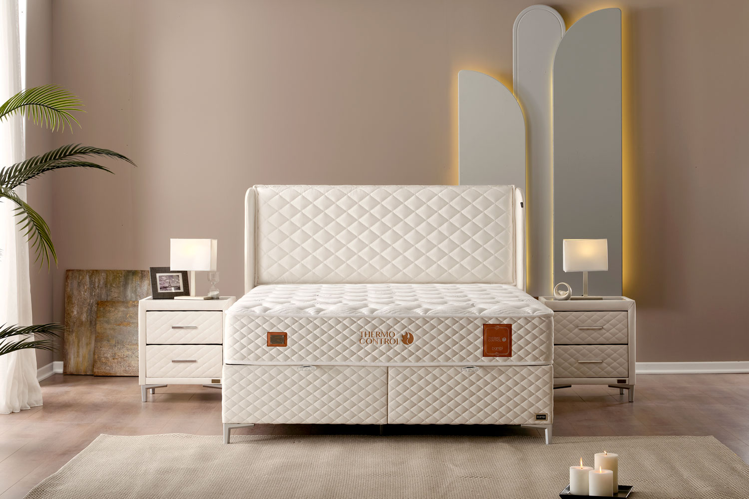 冷凍ヤワゲ　Bambi Thermo Control Mattress - Bambi Yatak - Yatak Sanatı | Yatak Fiyatları