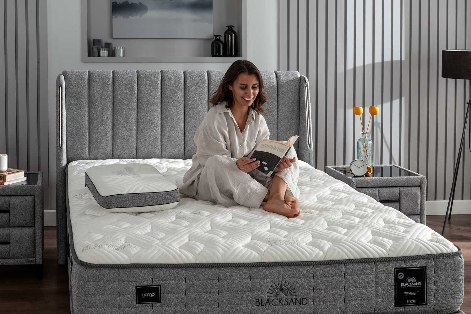 Blacksand Mattress - Bambi Yatak - Yatak Sanatı | Yatak Fiyatları