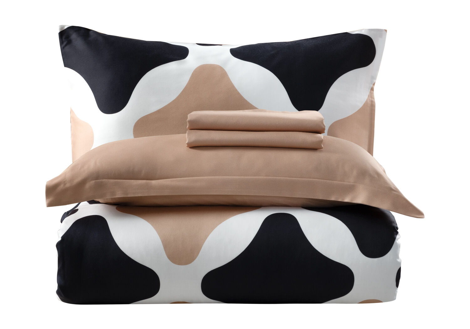 Mary Pamuk Saten Nevresim Takımı - Bambi Yatak - Yatak Sanatı