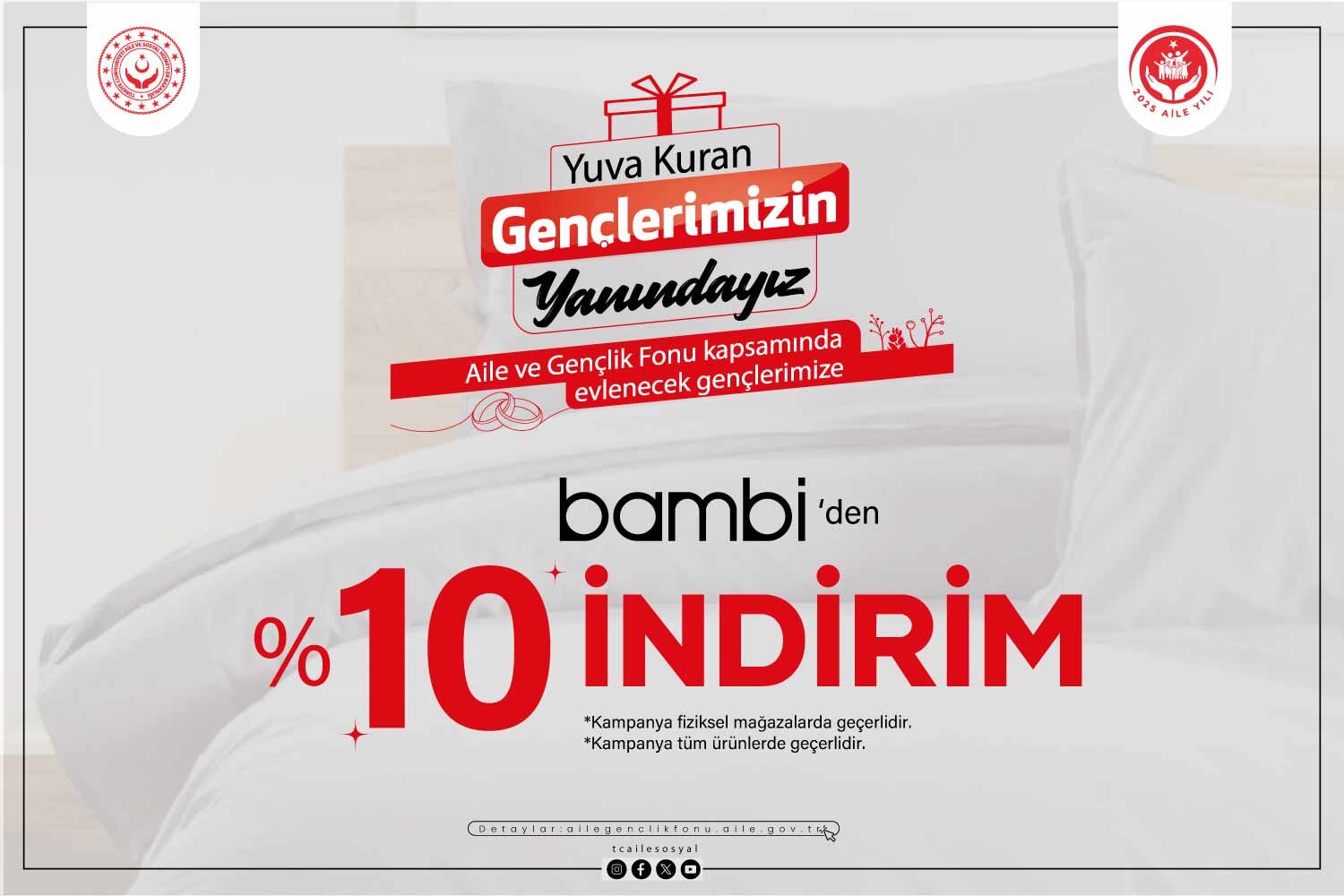 Evlenecek Gençlerin Desteklenmesi Projesi İndirim Kampanyası