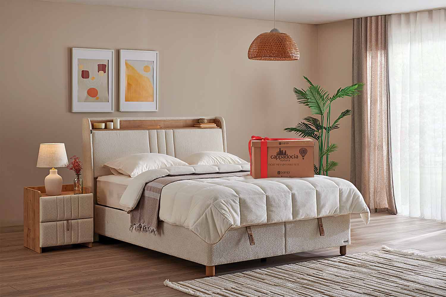 Cappadocia Dört Mevsim Uyku Seti - Bambi Yatak - Yatak Sanatı